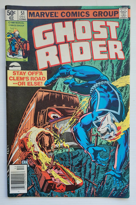 GHOST RIDER #51 1980 NEWSSTAND Ghost Rider CRUSADE COMICS