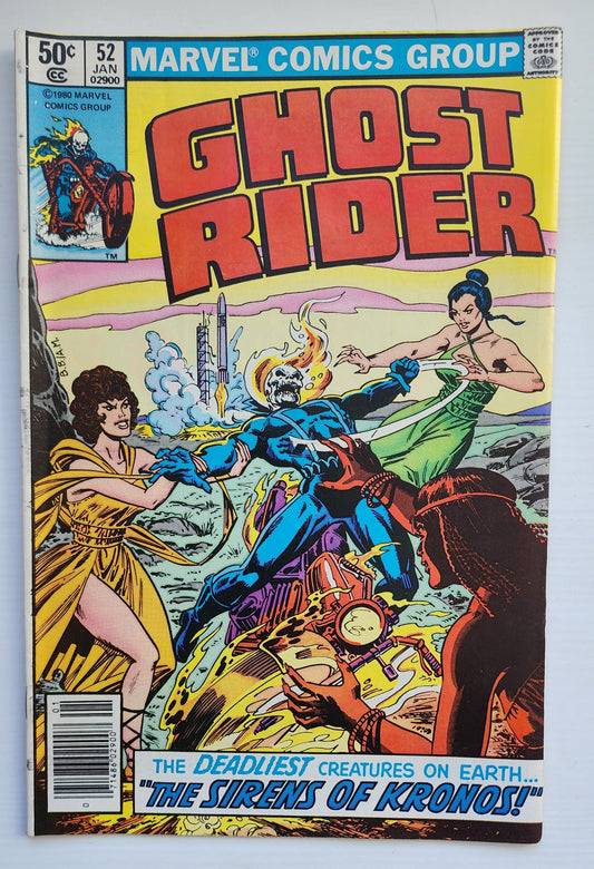 GHOST RIDER #52 1980 NEWSSTAND Ghost Rider CRUSADE COMICS