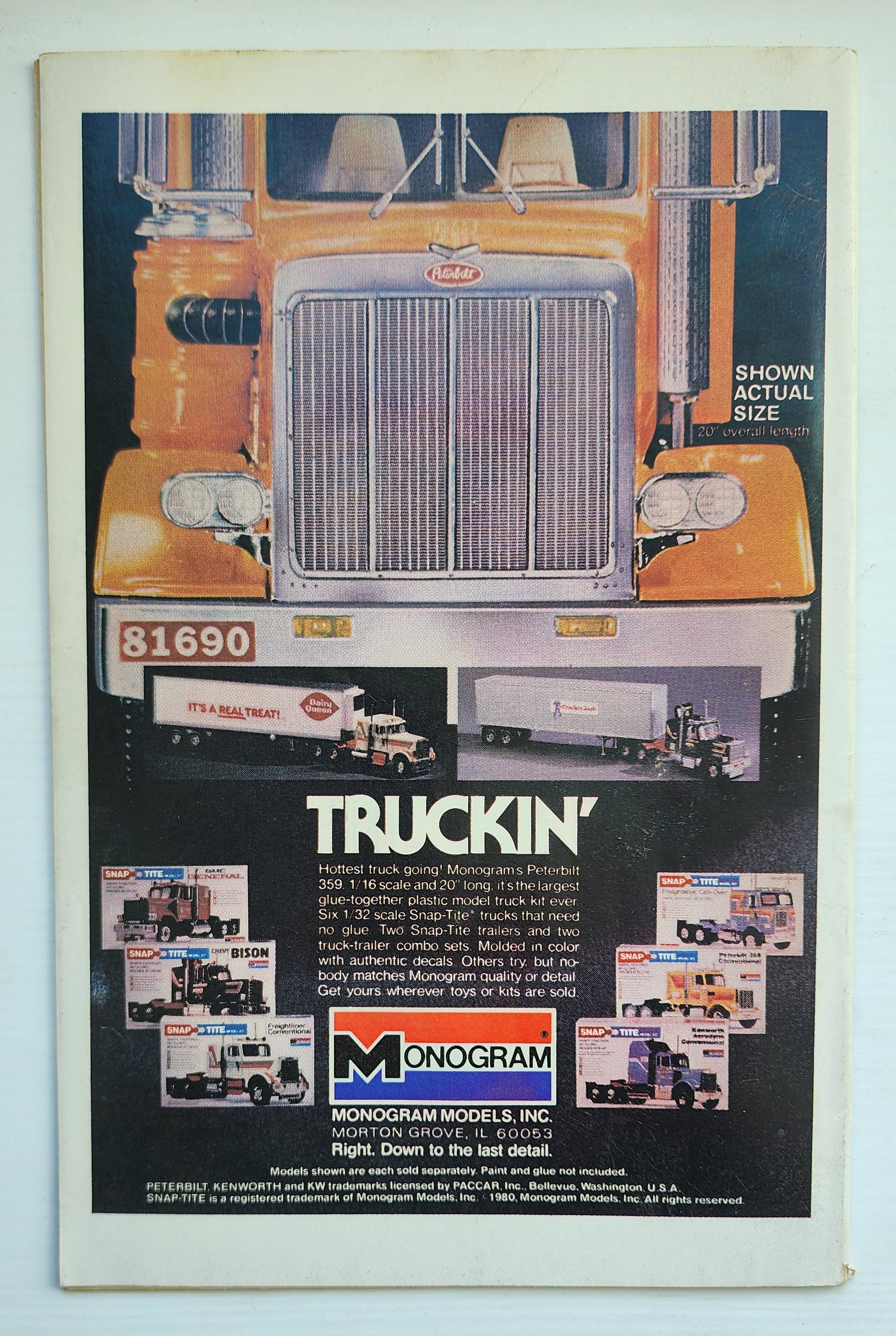 GHOST RIDER #55 1981 NEWSSTAND (WEREWOLF BY NIGHT APP) Ghost Rider CRUSADE COMICS