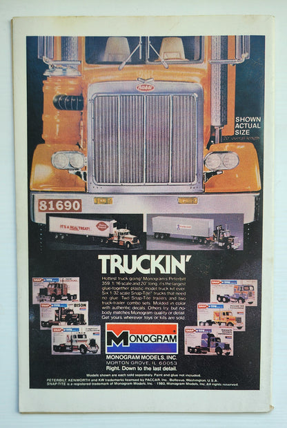 GHOST RIDER #55 1981 NEWSSTAND (WEREWOLF BY NIGHT APP) Ghost Rider CRUSADE COMICS