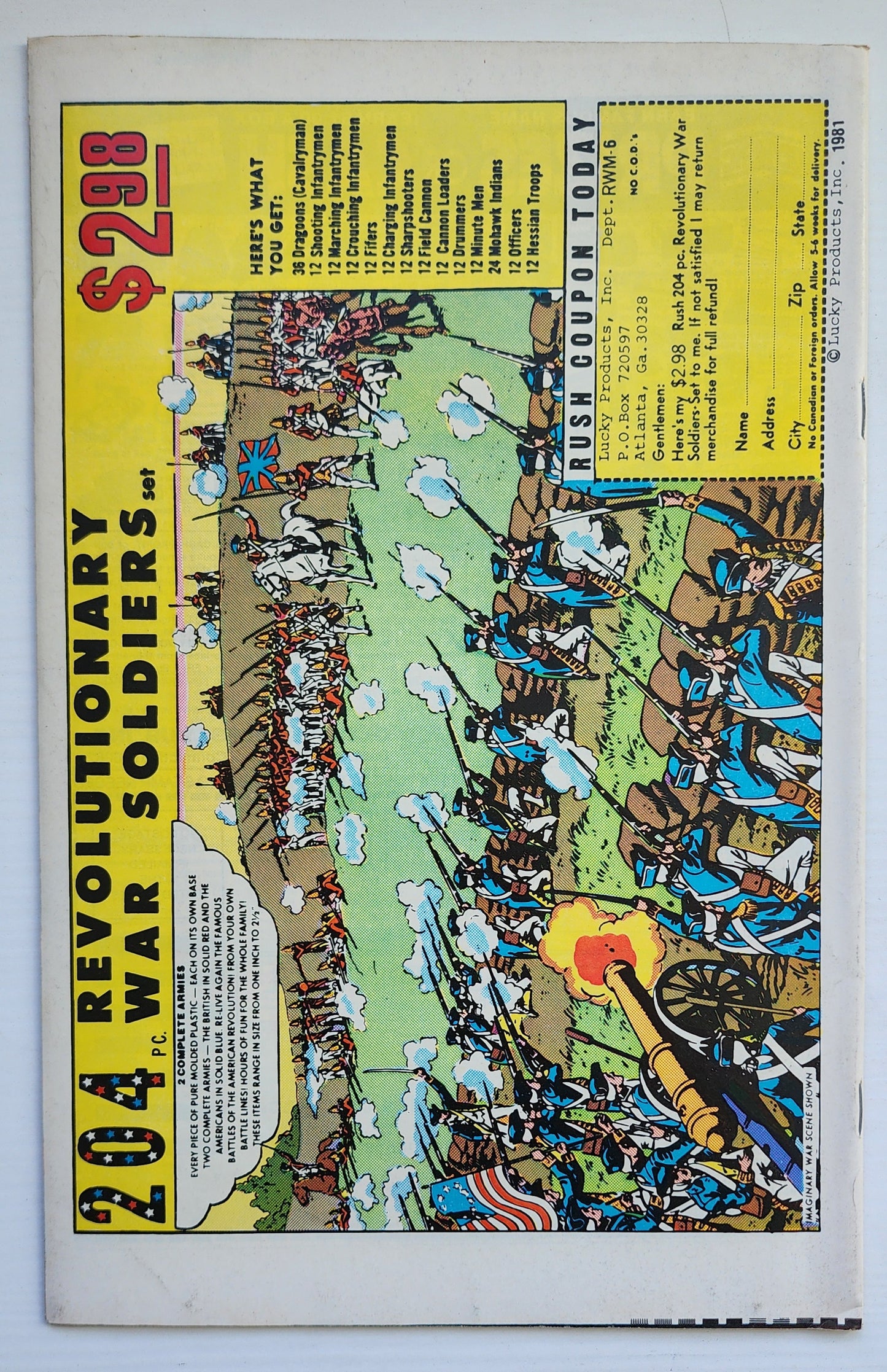 GHOST RIDER #56 1981 NEWSSTAND Ghost Rider CRUSADE COMICS