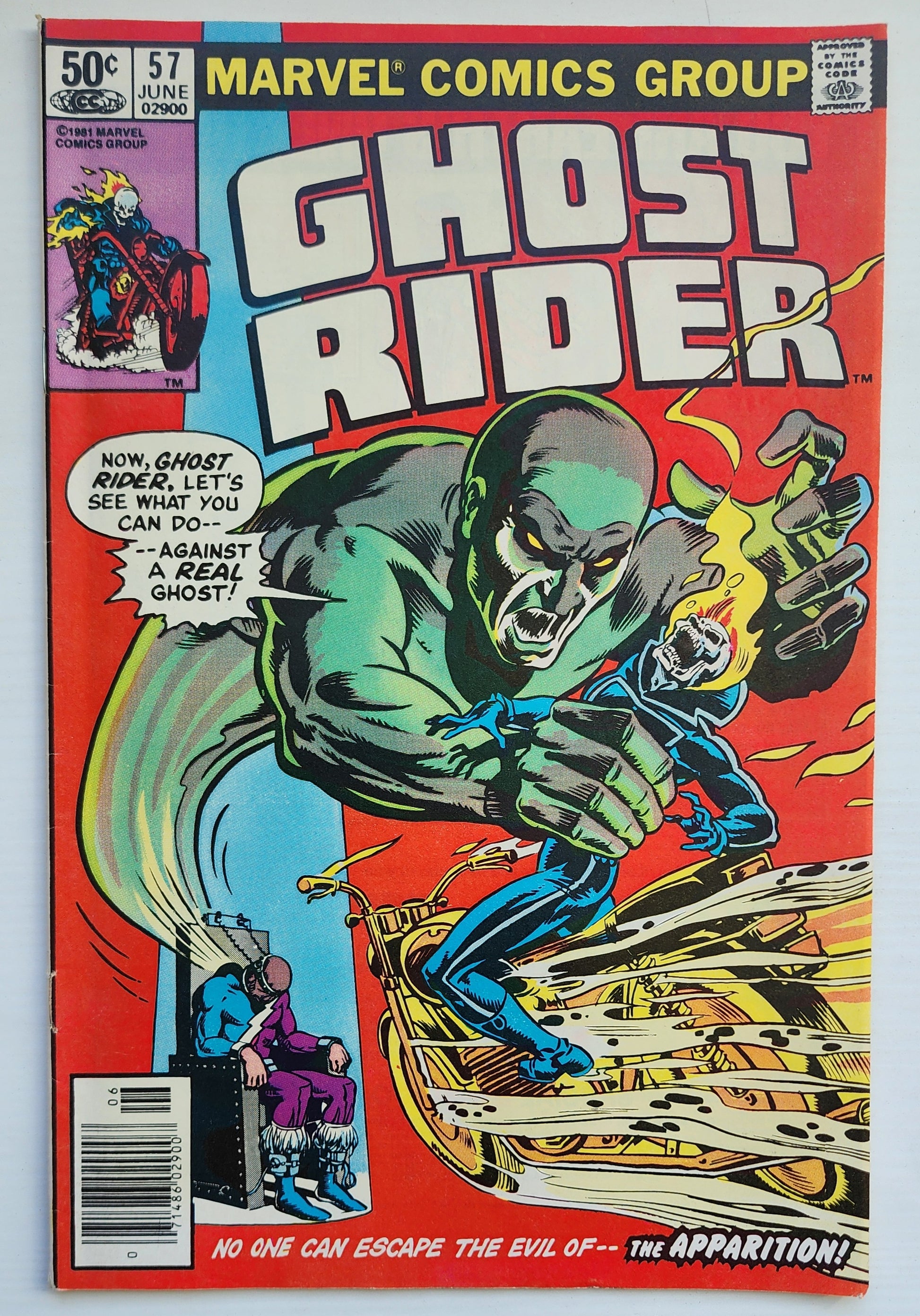 GHOST RIDER #57 1981 NEWSSTAND Ghost Rider CRUSADE COMICS