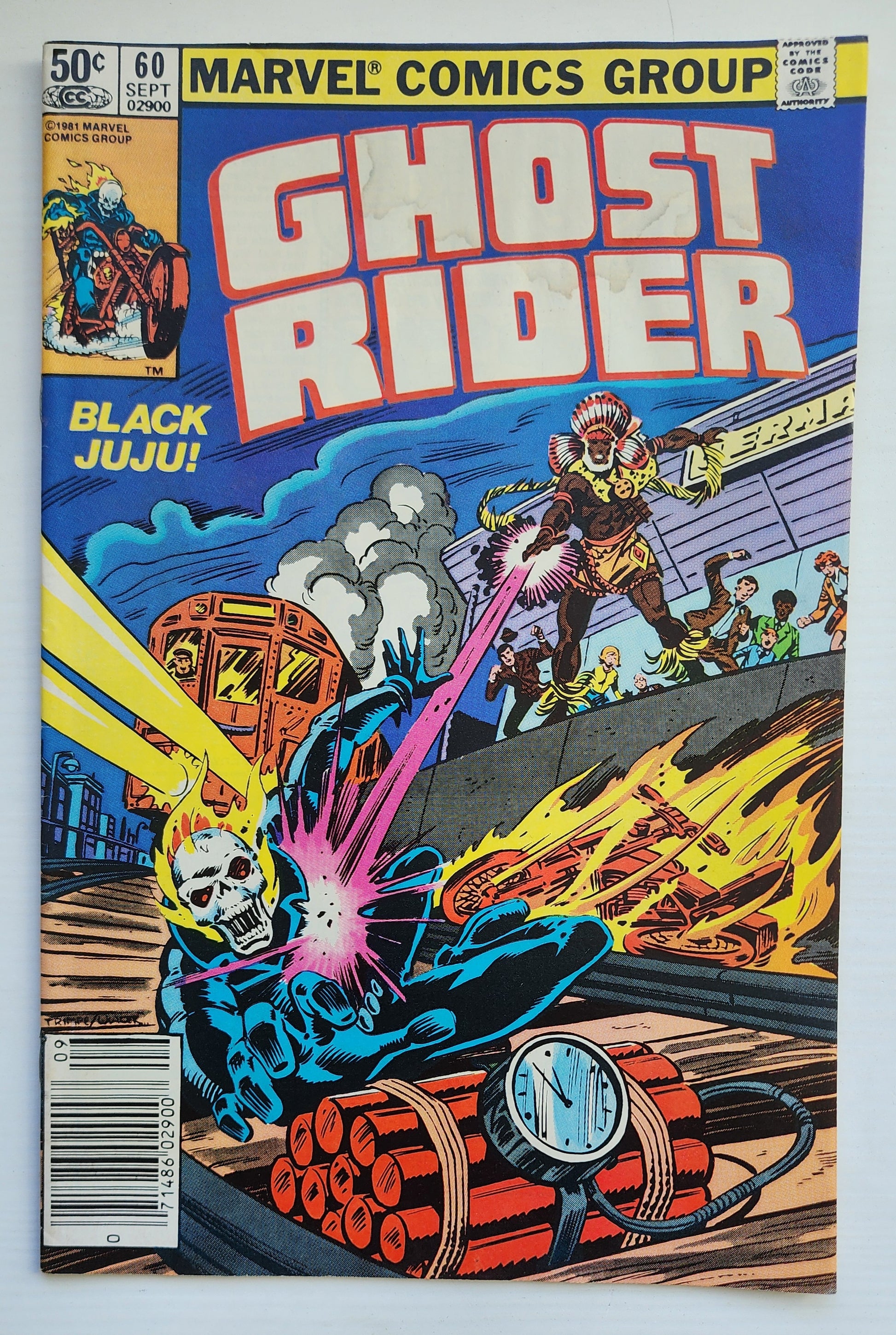 GHOST RIDER #60 1981 NEWSSTAND Ghost Rider CRUSADE COMICS