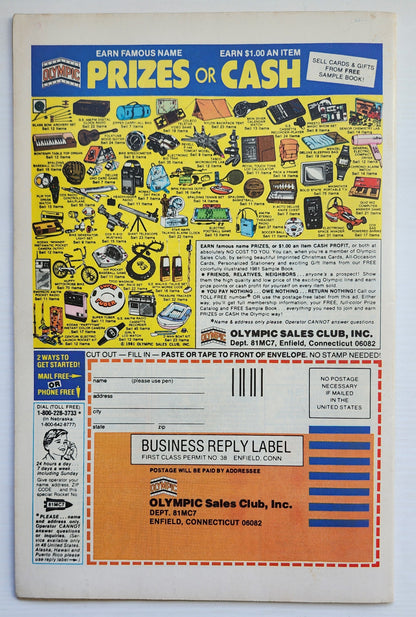 GHOST RIDER #61 1981 NEWSSTAND Ghost Rider CRUSADE COMICS