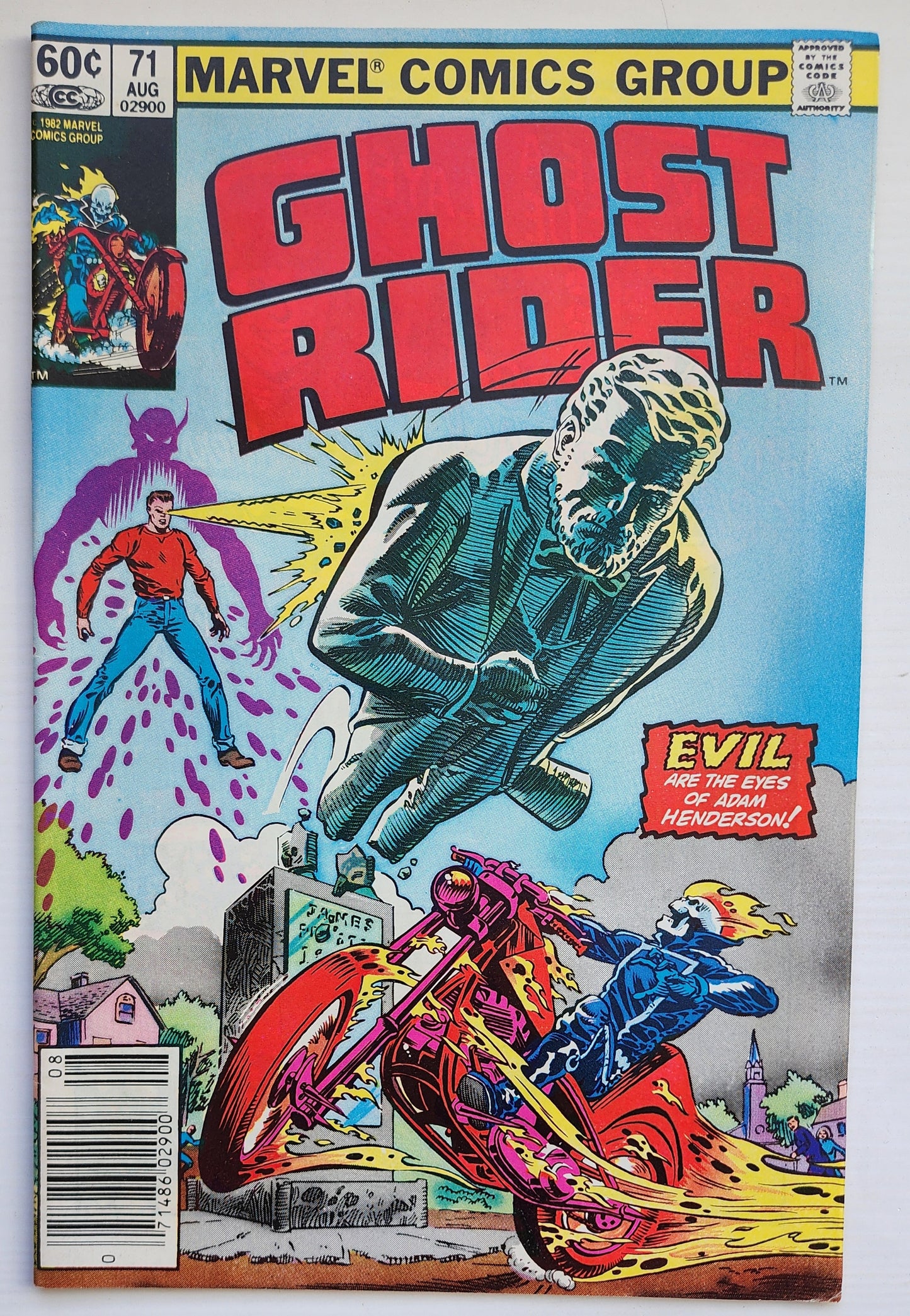GHOST RIDER #71 1982 NEWSSTAND Ghost Rider CRUSADE COMICS