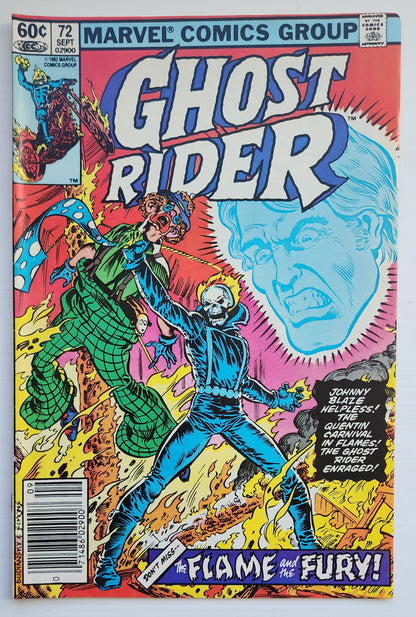 GHOST RIDER #72 1982 NEWSSTAND Ghost Rider CRUSADE COMICS