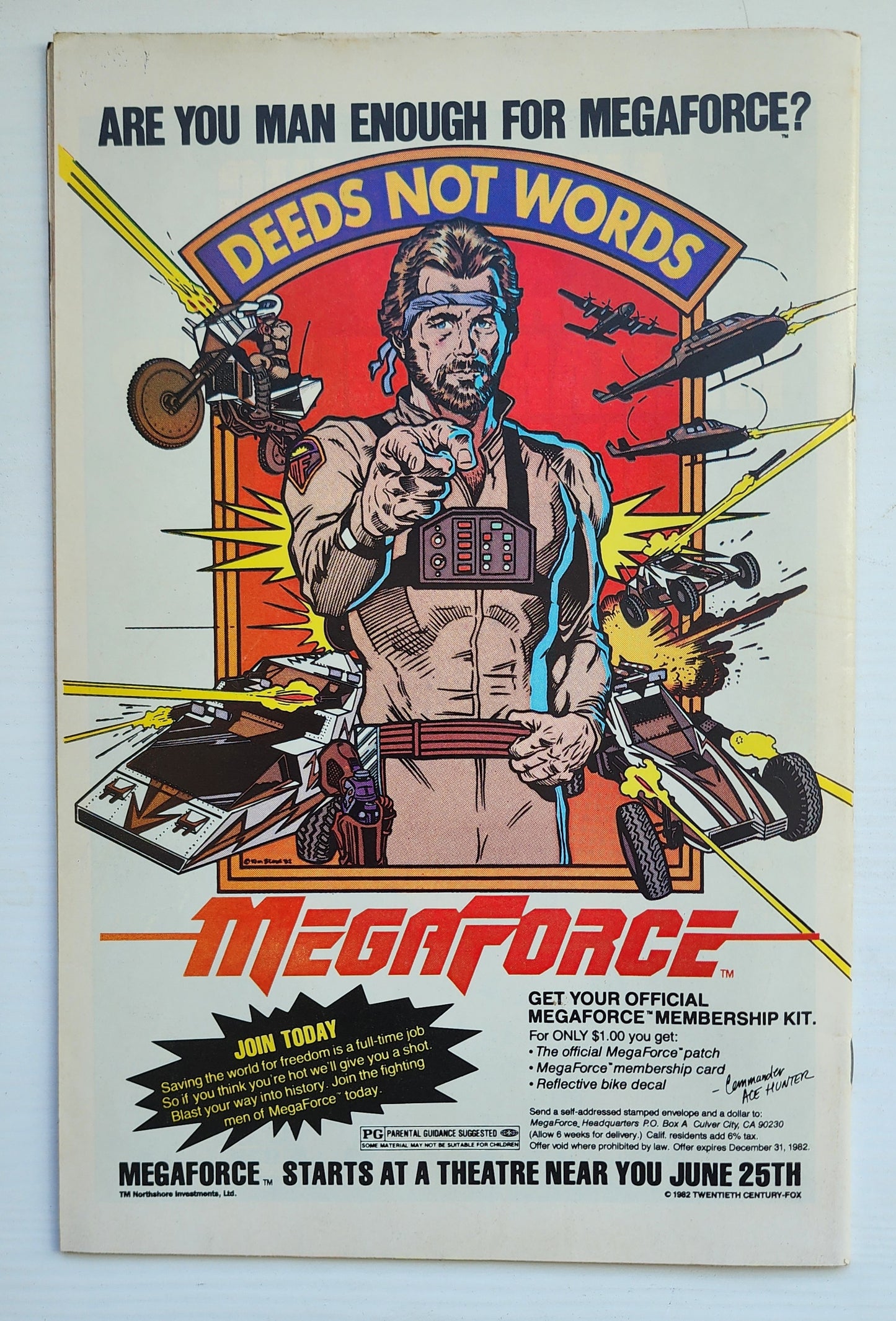 GHOST RIDER #72 1982 NEWSSTAND Ghost Rider CRUSADE COMICS