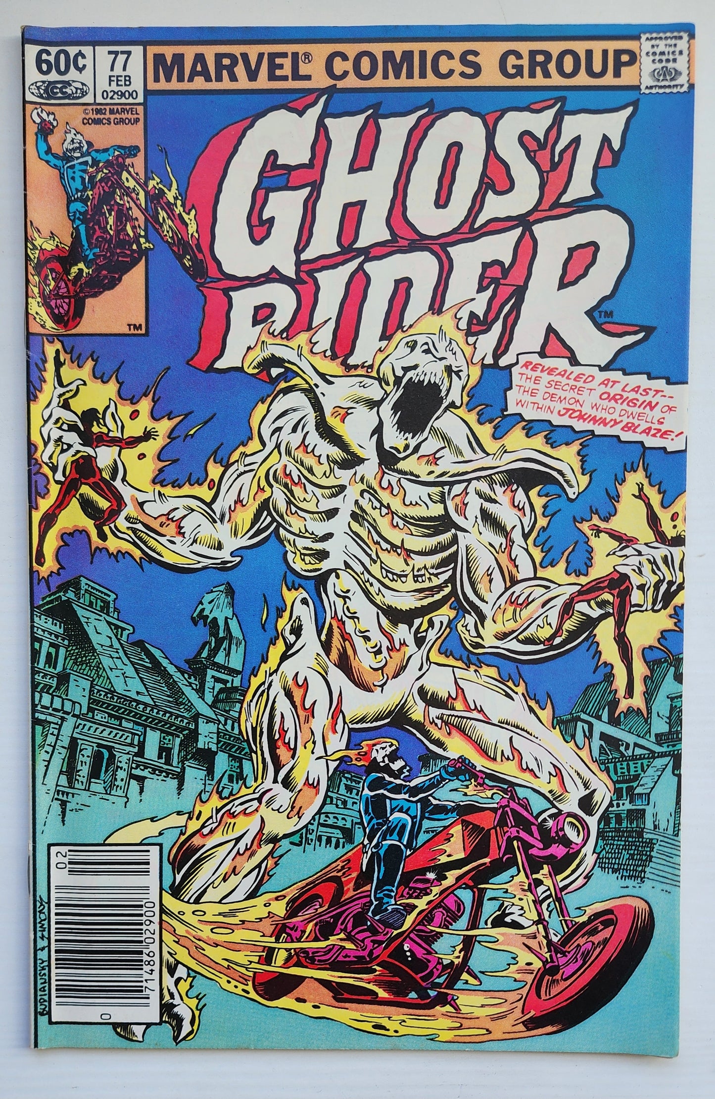 GHOST RIDER #77 1983 NEWSSTAND Ghost Rider CRUSADE COMICS