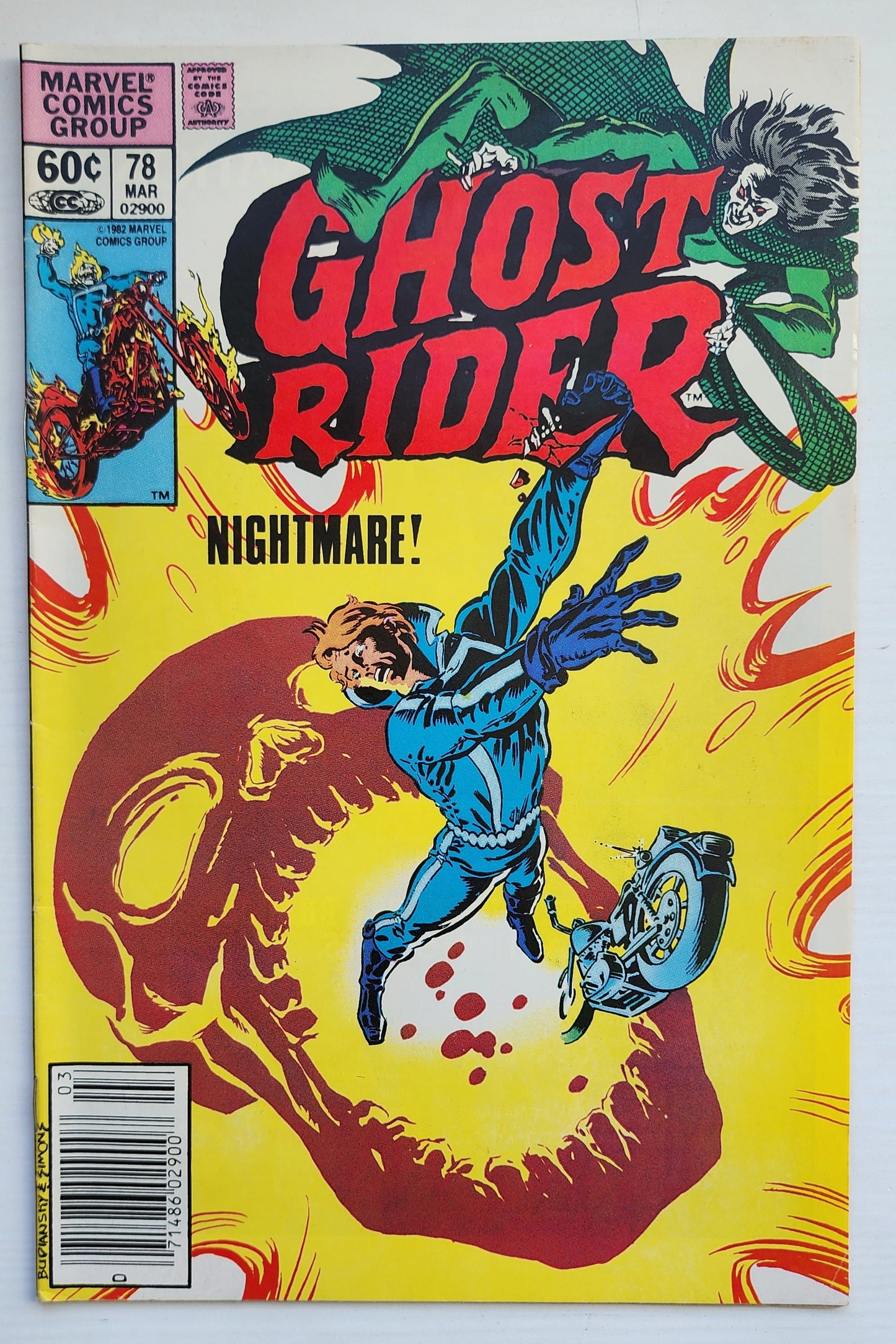 GHOST RIDER #78 1983 NEWSSTAND Ghost Rider CRUSADE COMICS