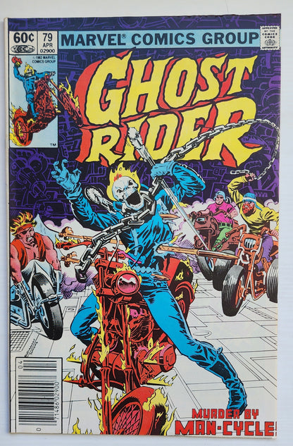 GHOST RIDER #79 1983 NEWSSTAND Ghost Rider CRUSADE COMICS