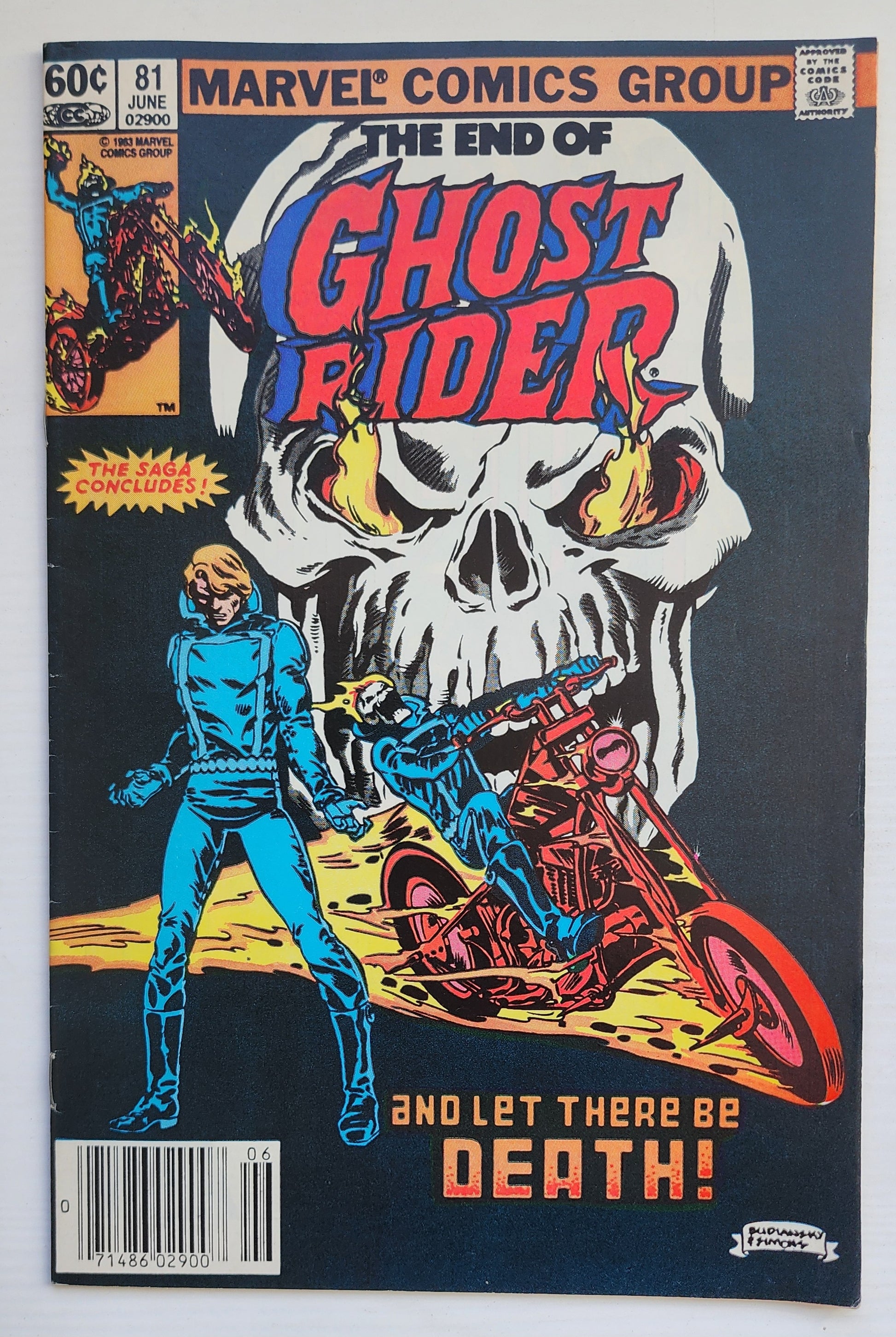 GHOST RIDER #81 1983 NEWSSTAND Ghost Rider CRUSADE COMICS