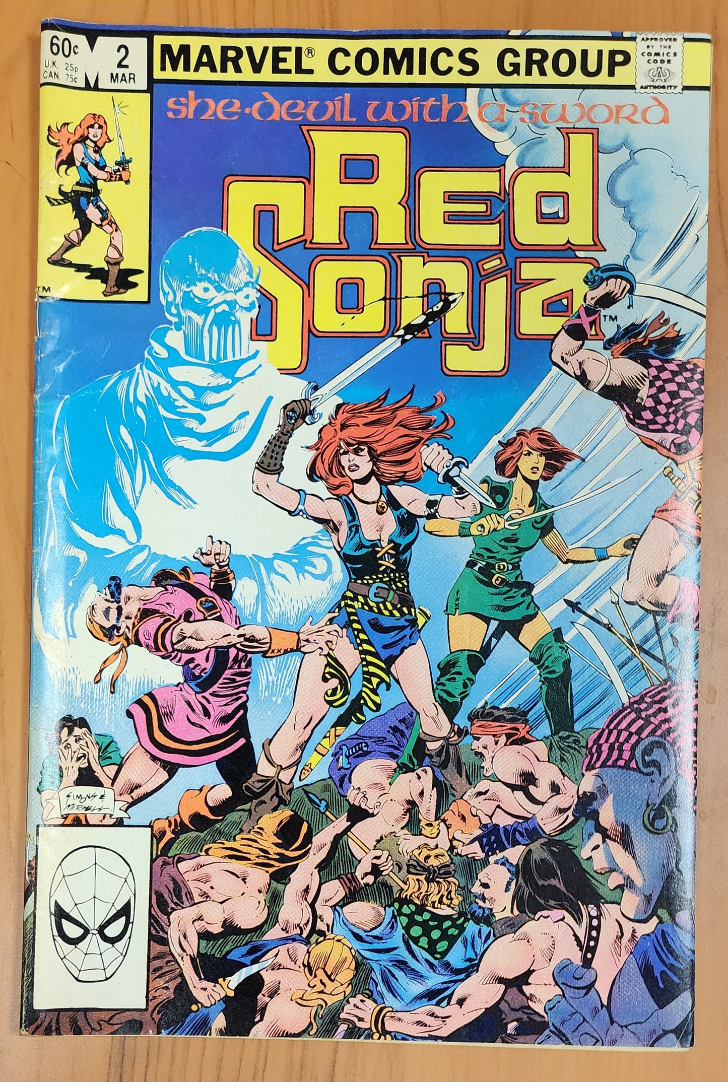 RED SONJA #2 1983 Red Sonja MARVEL COMICS