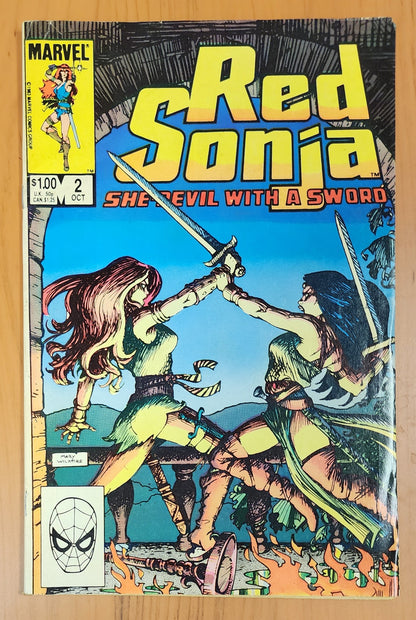 RED SONJA #2 SHE DEVIL WITH A SWORD 1983 Red Sonja MARVEL COMICS