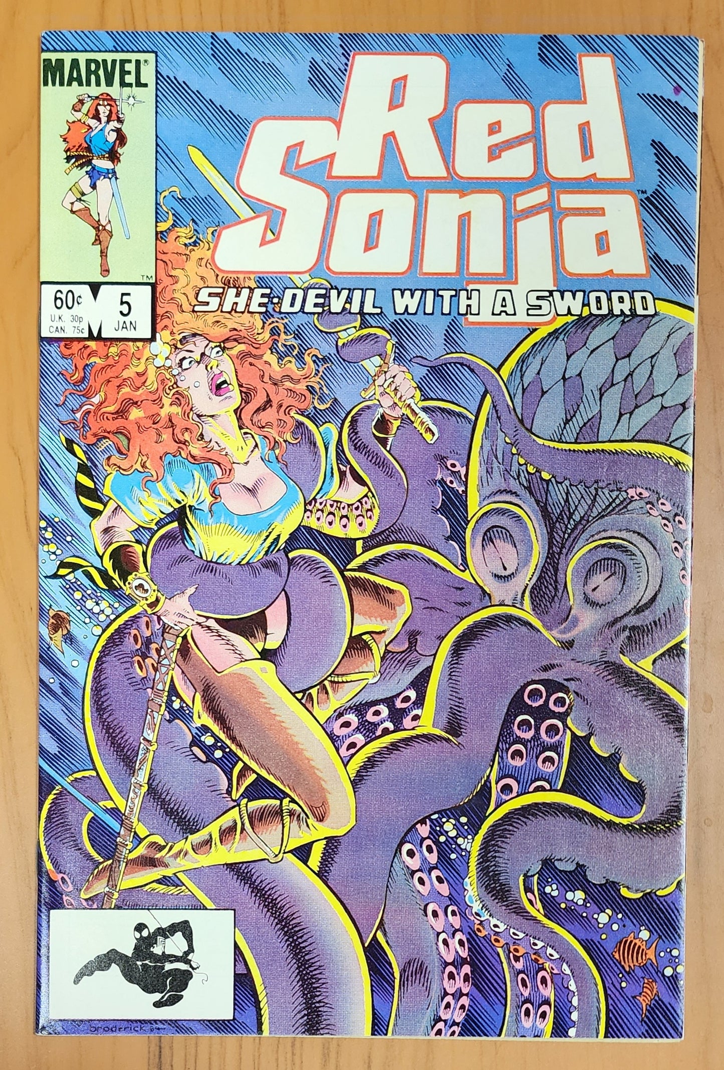 RED SONJA #5 SHE DEVIL WITH A SWORD 1983 Red Sonja MARVEL COMICS