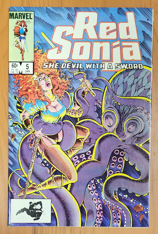 RED SONJA #5 SHE DEVIL WITH A SWORD 1983 Red Sonja MARVEL COMICS