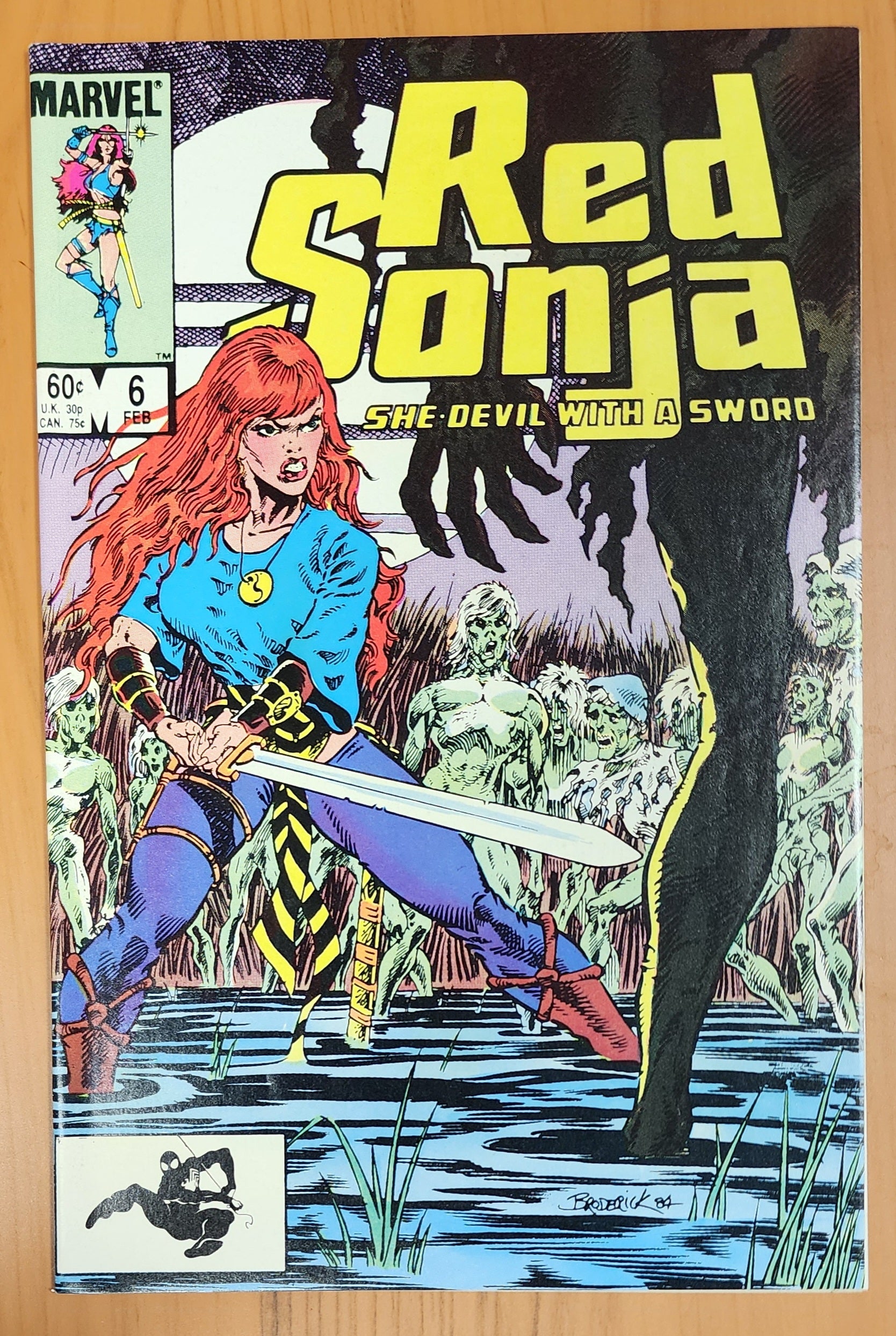 RED SONJA #6 SHE DEVIL WITH A SWORD 1983 Red Sonja MARVEL COMICS