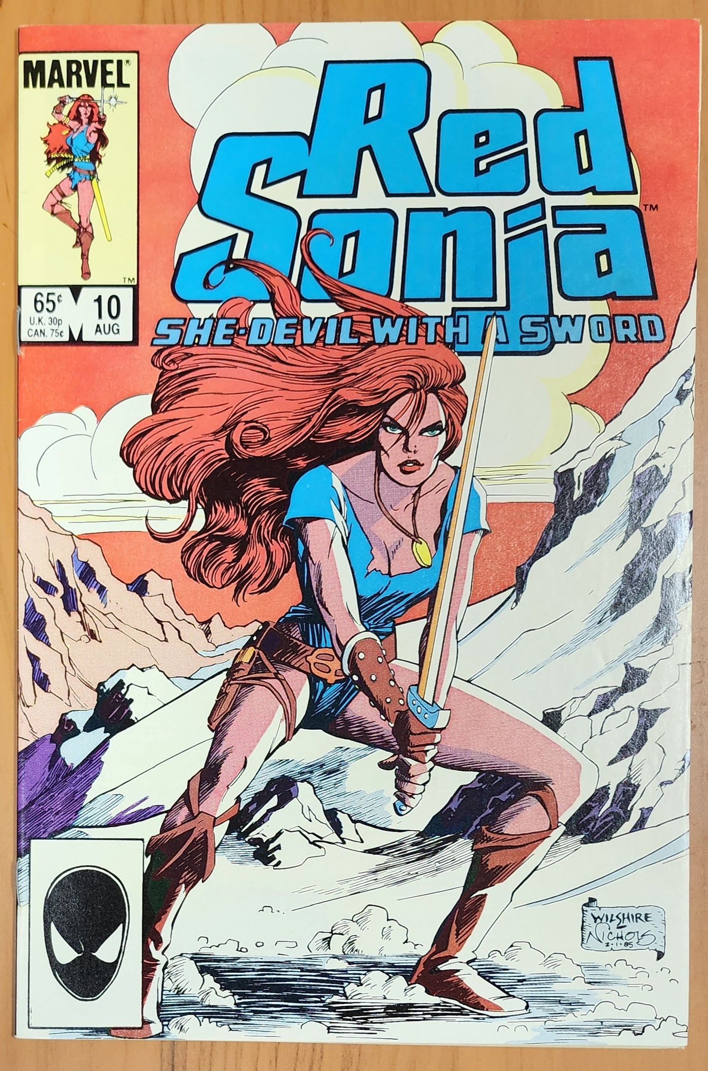 RED SONJA #10 SHE DEVIL WITH A SWORD 1983 Red Sonja MARVEL COMICS