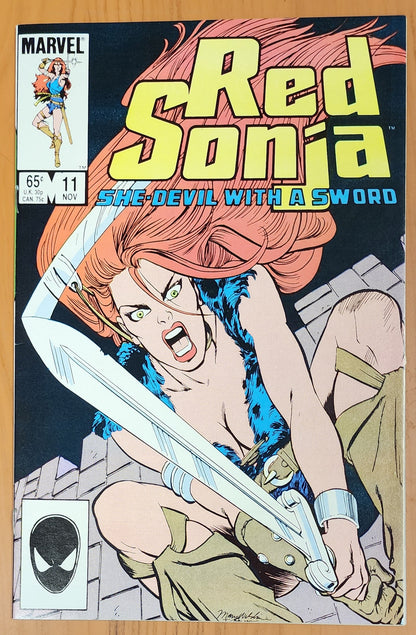 RED SONJA #11 SHE DEVIL WITH A SWORD 1983 Red Sonja MARVEL COMICS