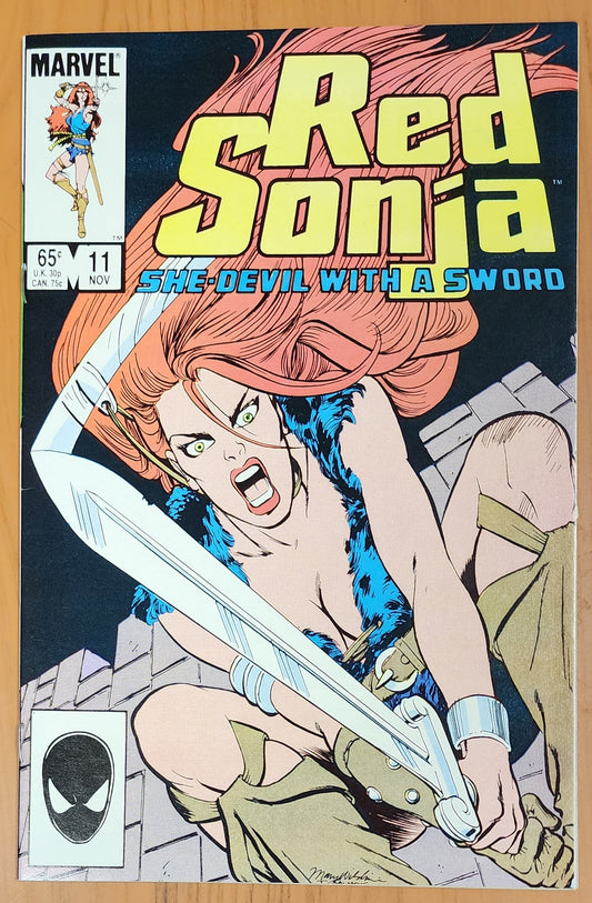RED SONJA #11 SHE DEVIL WITH A SWORD 1983 Red Sonja MARVEL COMICS