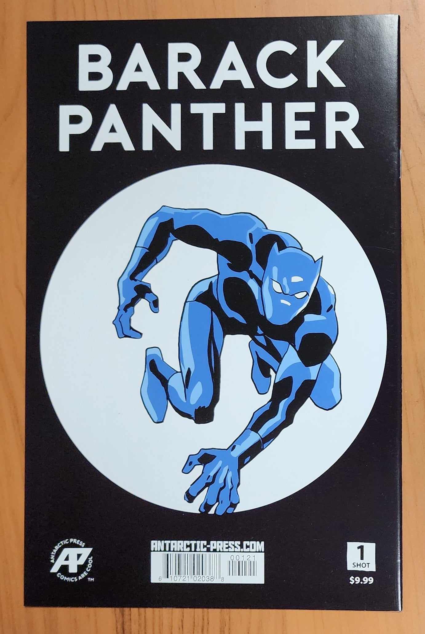 BARACK PANTHER #1 MOVIE HOMAGE 2018 ANTARCTIC PRESS