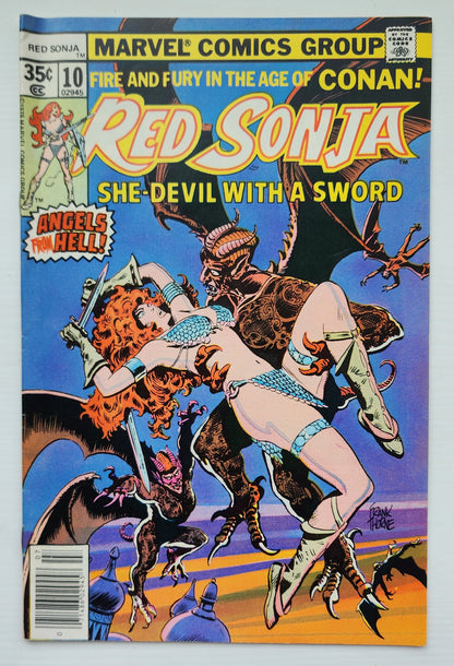 RED SONJA #10 1977 Red Sonja MARVEL COMICS