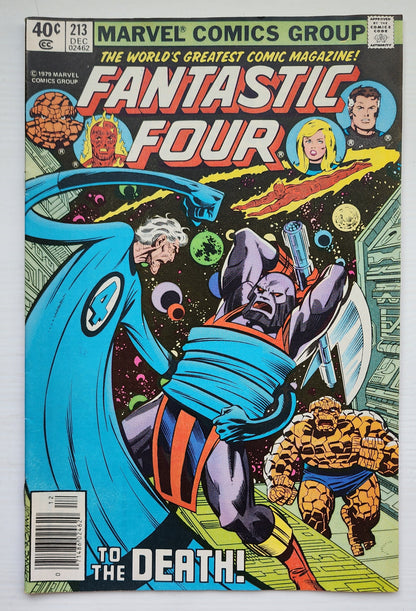 FANTASTIC FOUR #213 1979 NEWSSTAND Fantastic Four MARVEL COMICS