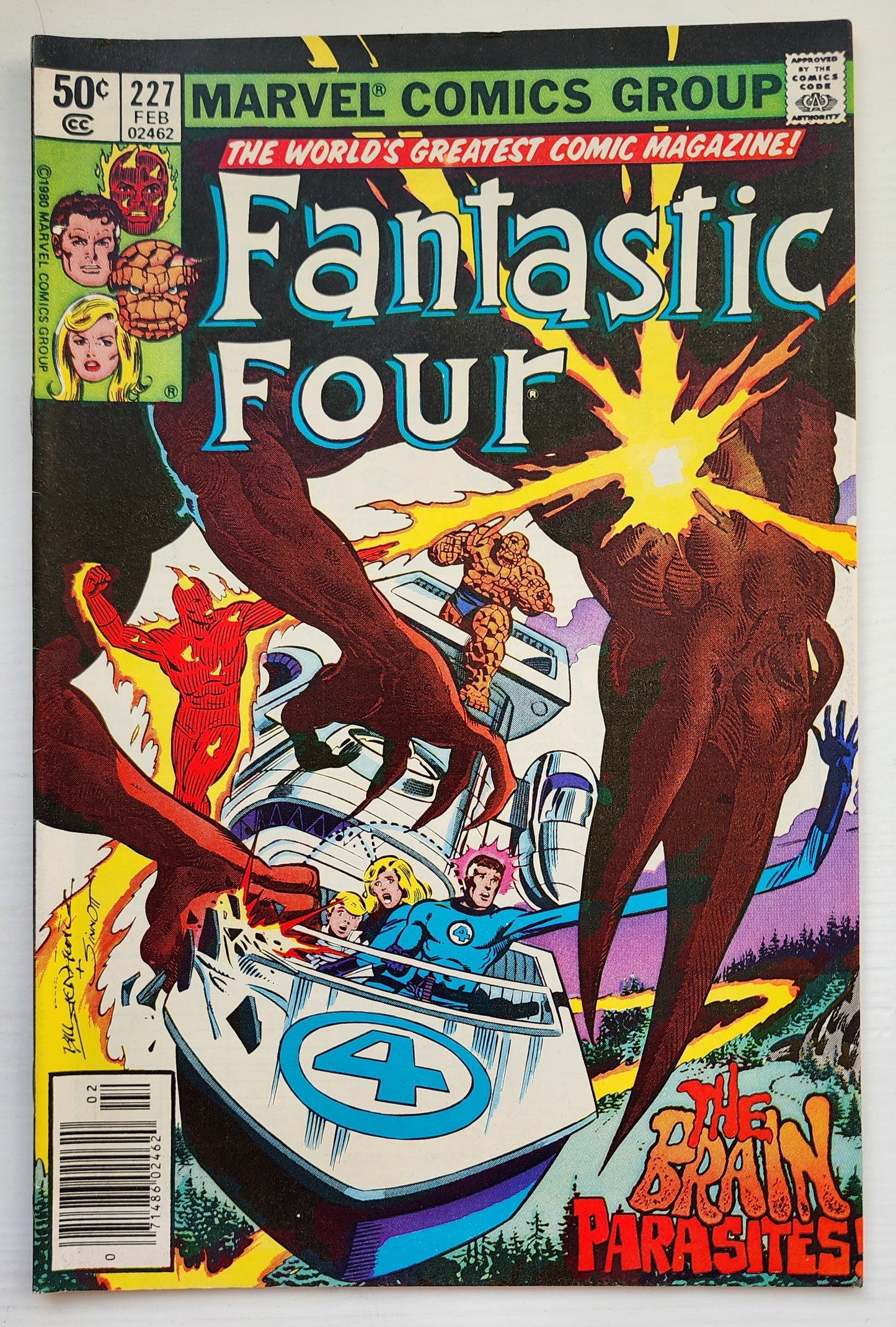 FANTASTIC FOUR #227 1980 NEWSSTAND Fantastic Four MARVEL COMICS