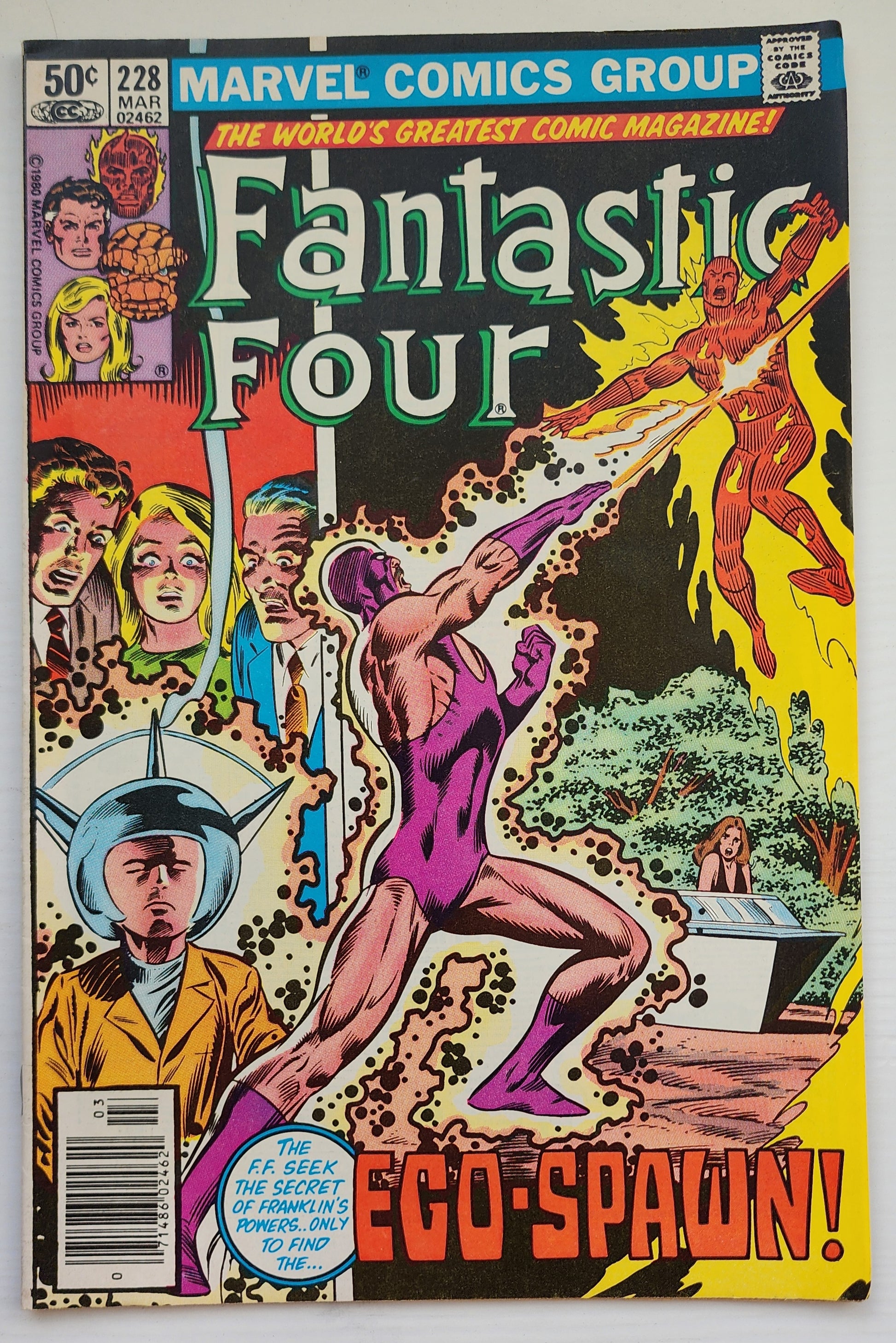 FANTASTIC FOUR #228 1981 NEWSSTAND Fantastic Four MARVEL COMICS