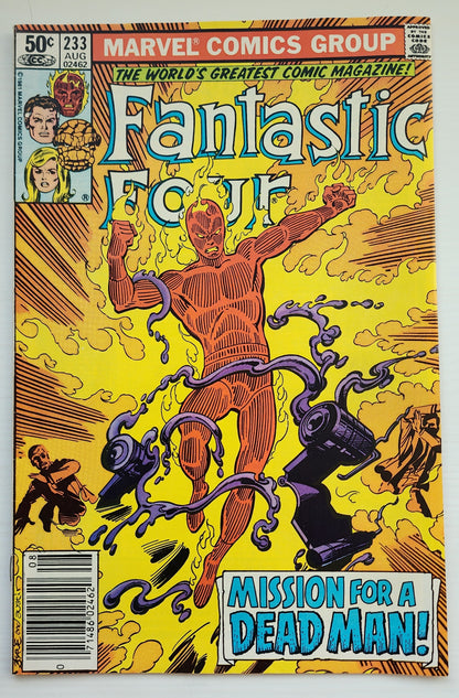 FANTASTIC FOUR #233 1981 NEWSSTAND Fantastic Four MARVEL COMICS