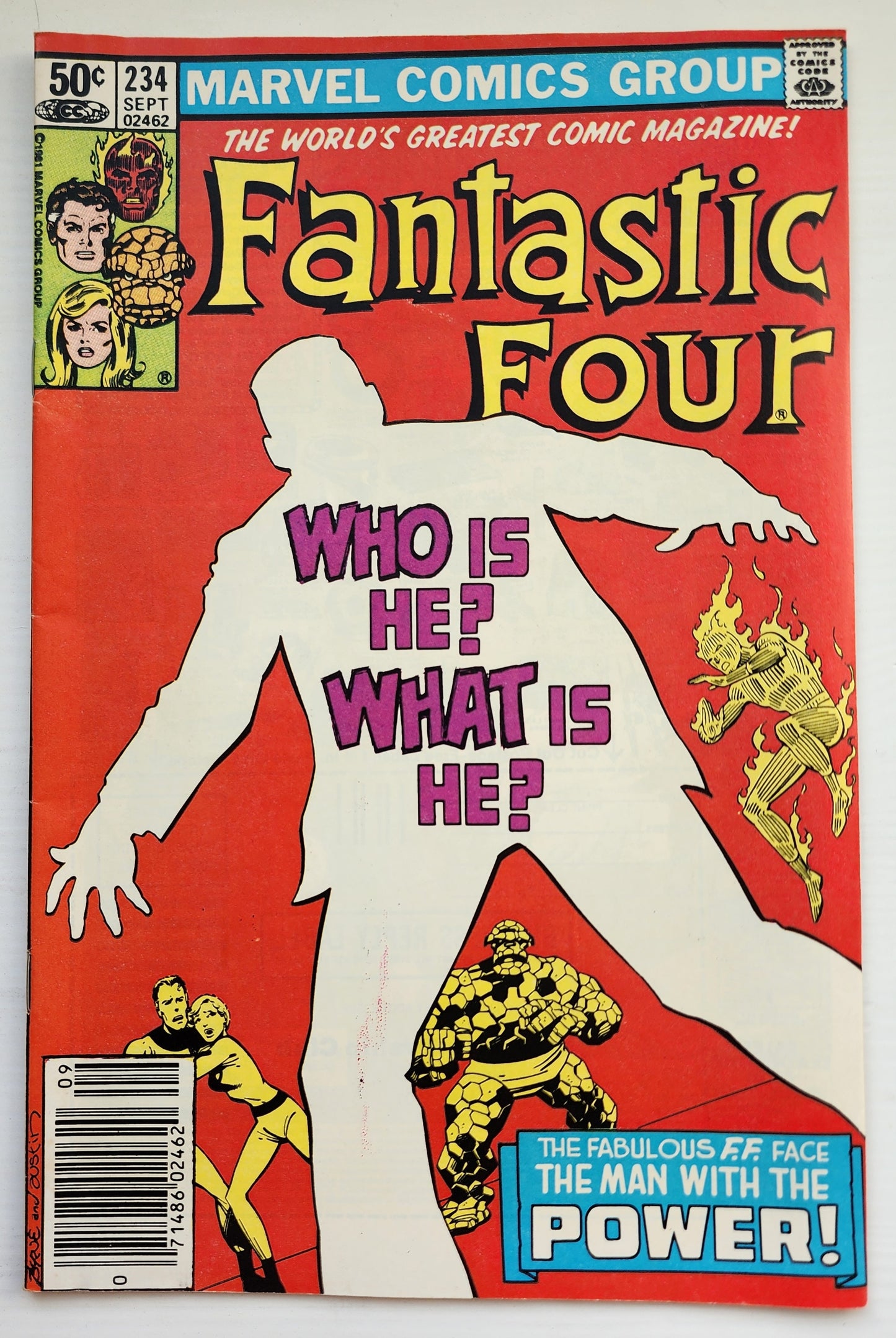 FANTASTIC FOUR #234 1981 NEWSSTAND Fantastic Four MARVEL COMICS