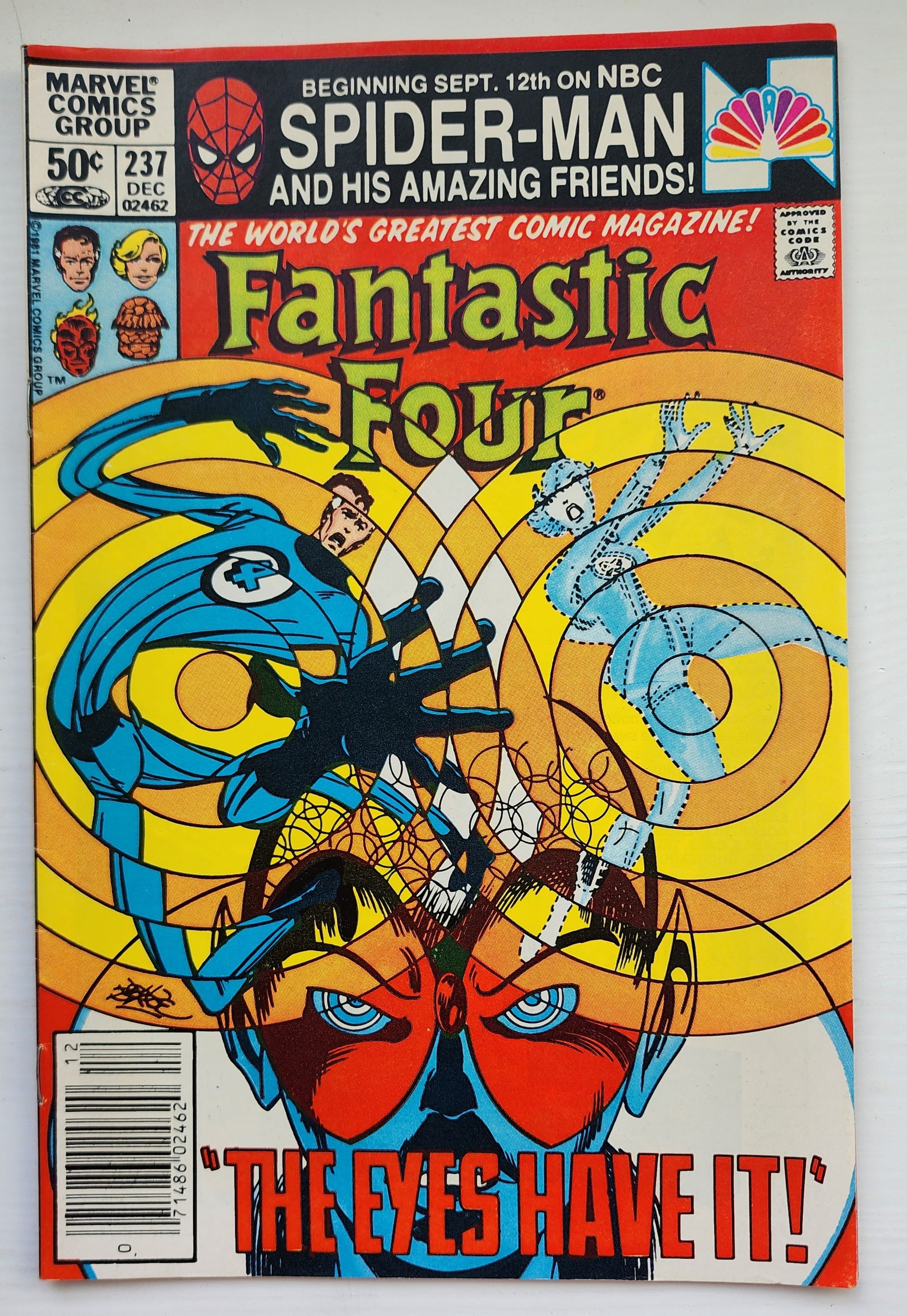 FANTASTIC FOUR #237 1981 NEWSSTAND Fantastic Four MARVEL COMICS