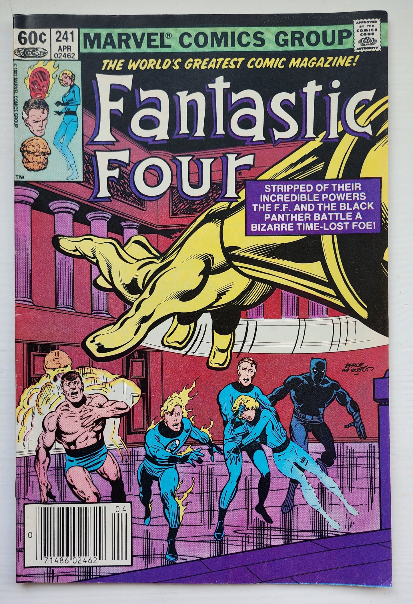 FANTASTIC FOUR #241 1982 NEWSSTAND Fantastic Four MARVEL COMICS
