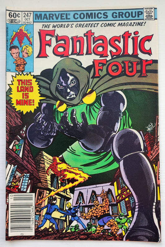 FANTASTIC FOUR #247 1982 NEWSSTAND (1ST APP KRISTOFF VERNARD) Fantastic Four MARVEL COMICS
