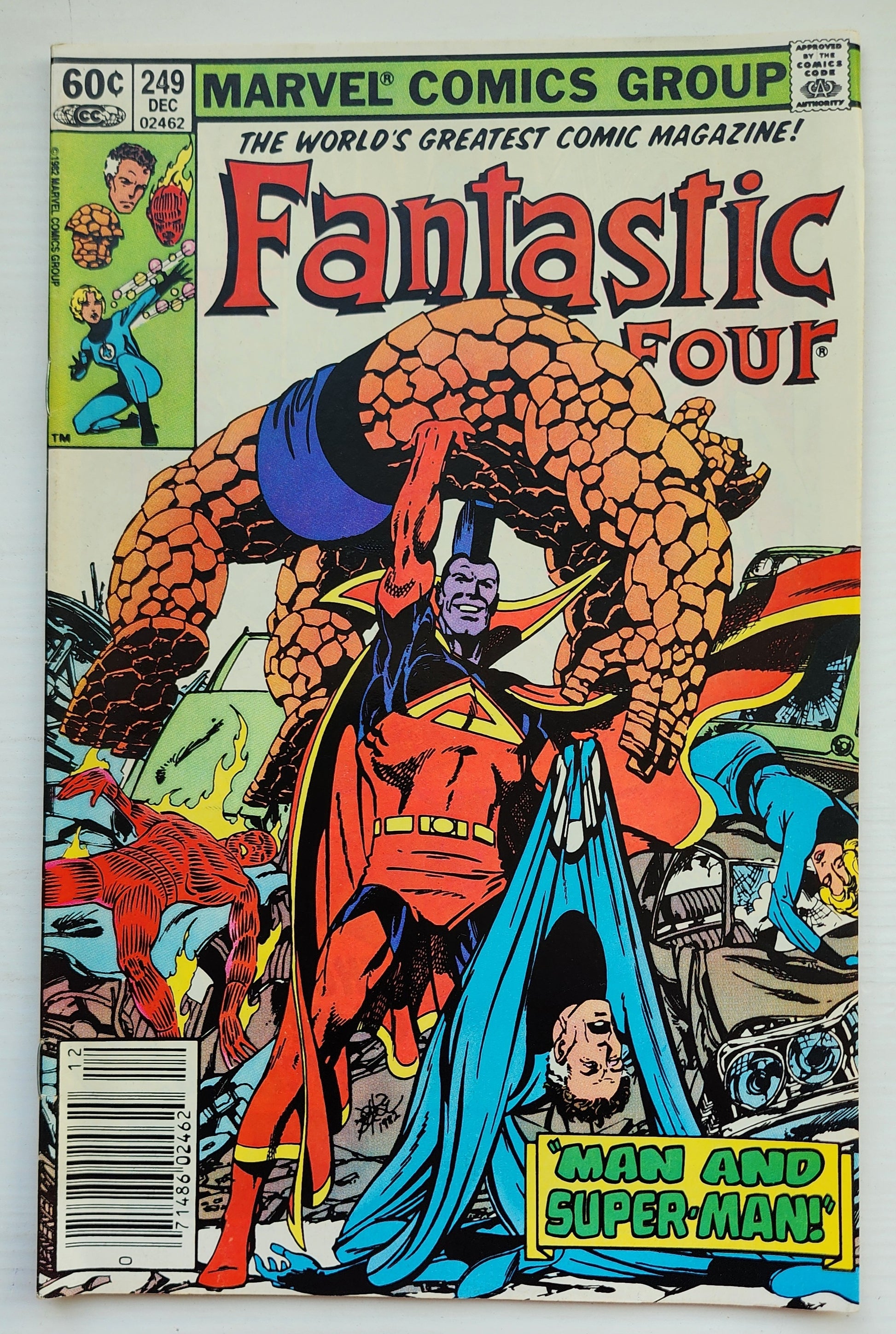 FANTASTIC FOUR #249 1982 NEWSSTAND Fantastic Four MARVEL COMICS