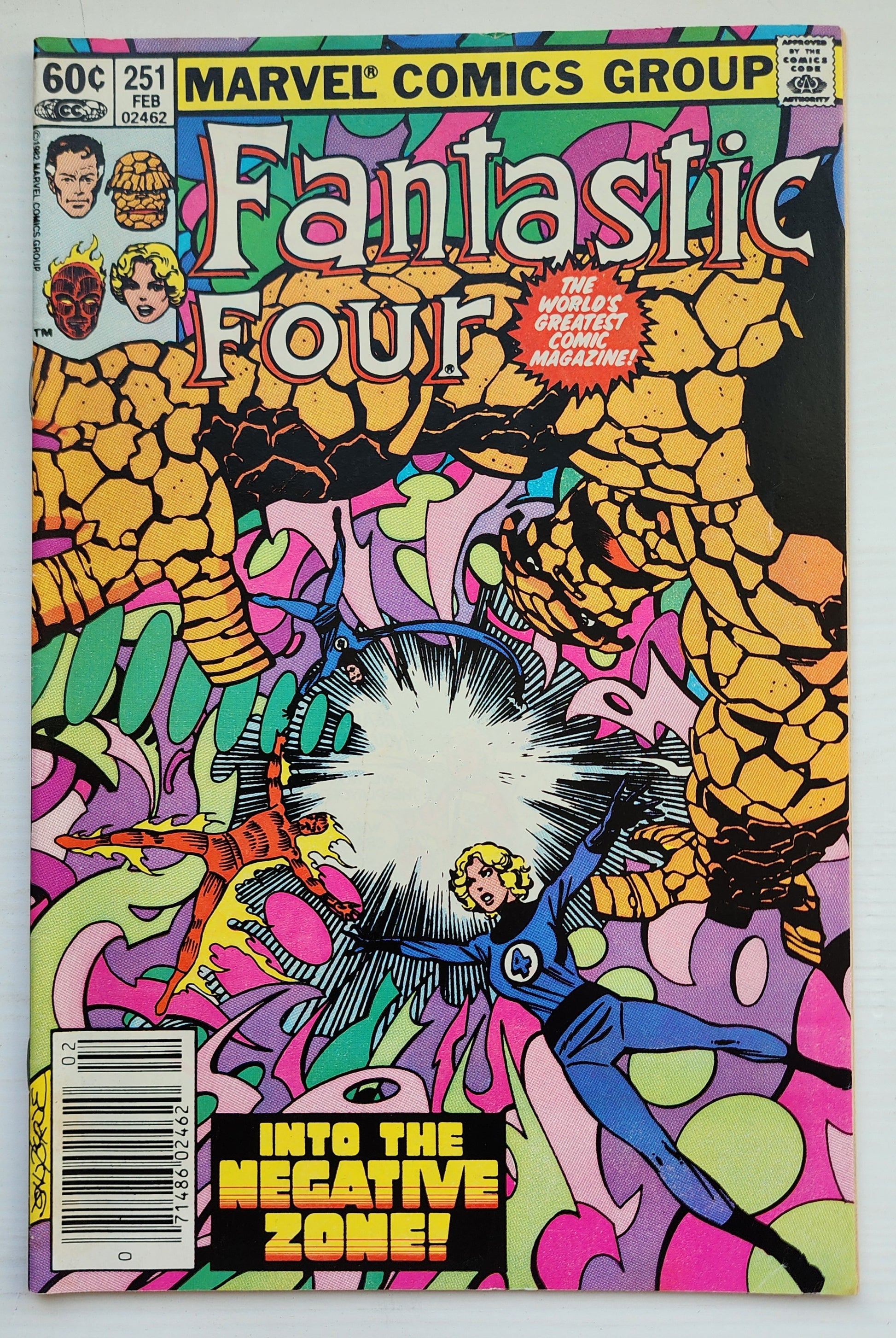 FANTASTIC FOUR #251 1983 NEWSSTAND Fantastic Four MARVEL COMICS