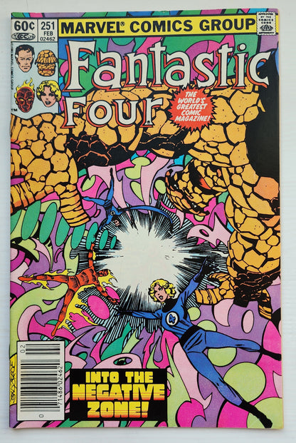 FANTASTIC FOUR #251 1983 NEWSSTAND Fantastic Four MARVEL COMICS