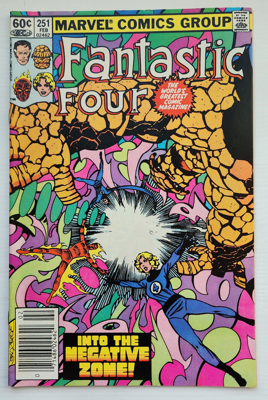 FANTASTIC FOUR #251 1983 NEWSSTAND Fantastic Four MARVEL COMICS