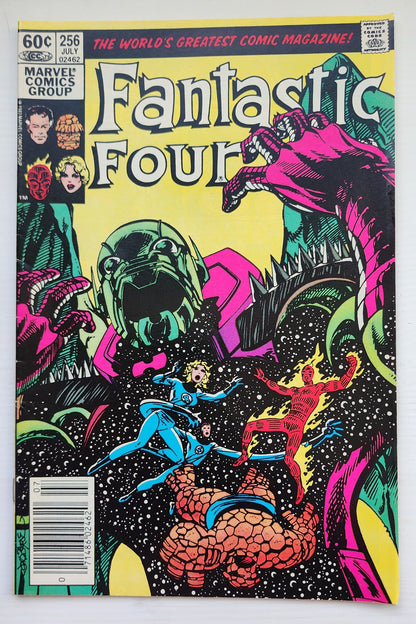 FANTASTIC FOUR #256 1983 NEWSSTAND Fantastic Four MARVEL COMICS