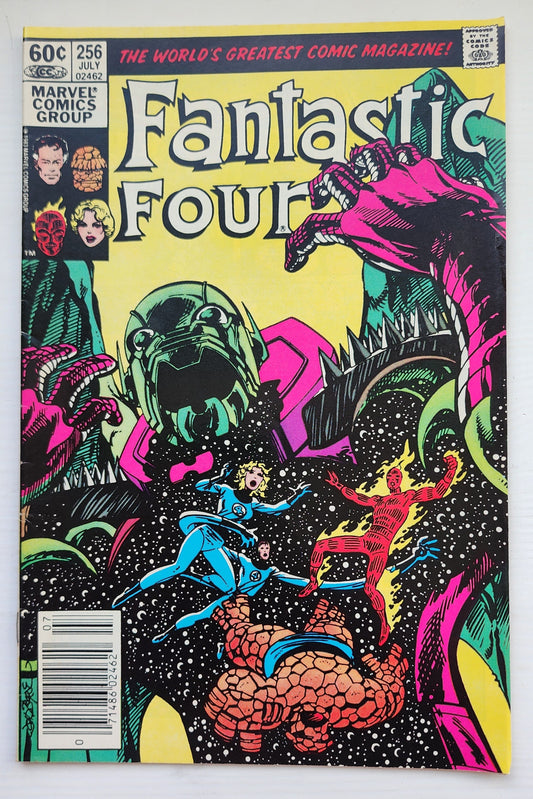 FANTASTIC FOUR #256 1983 NEWSSTAND Fantastic Four MARVEL COMICS