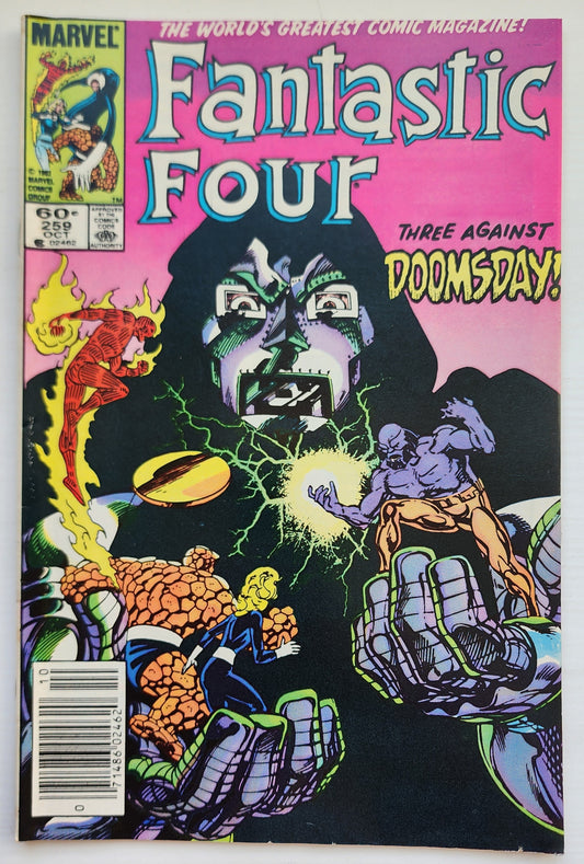 FANTASTIC FOUR #259 1983 NEWSSTAND Fantastic Four MARVEL COMICS