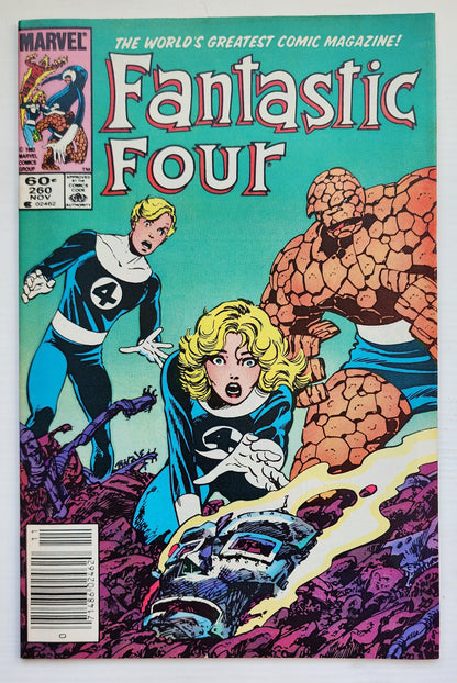 FANTASTIC FOUR #260 1983 NEWSSTAND Fantastic Four MARVEL COMICS