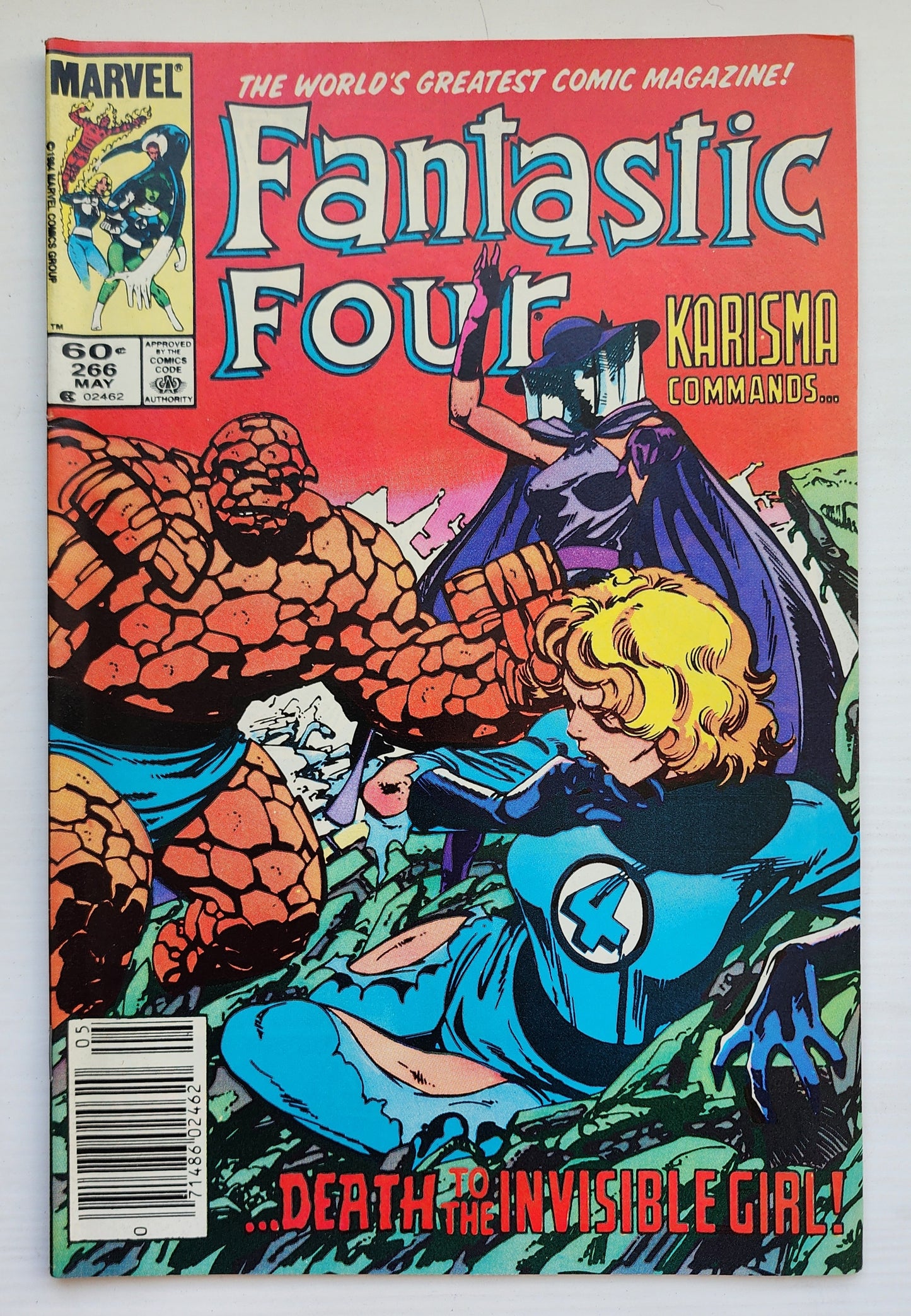 FANTASTIC FOUR #266 1984 NEWSSTAND Fantastic Four MARVEL COMICS