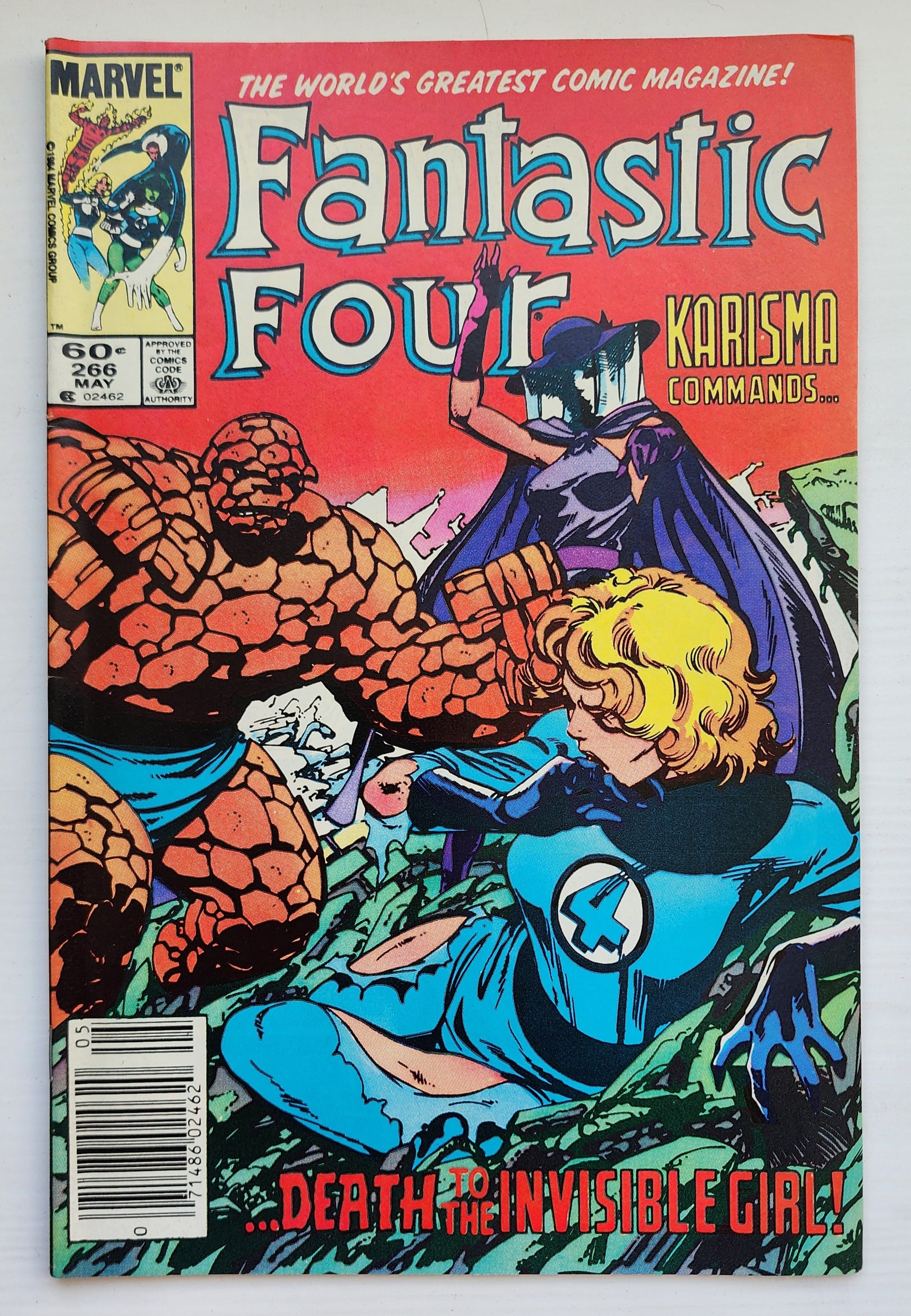 FANTASTIC FOUR #266 1984 NEWSSTAND Fantastic Four MARVEL COMICS