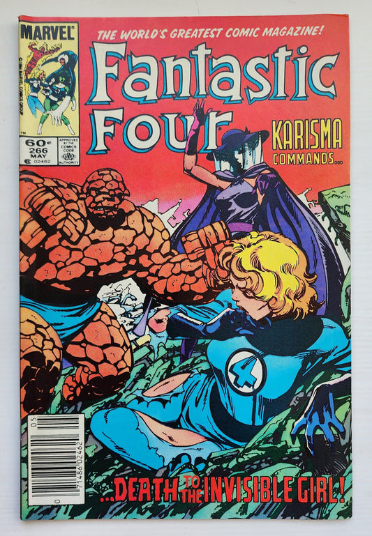FANTASTIC FOUR #266 1984 NEWSSTAND Fantastic Four MARVEL COMICS