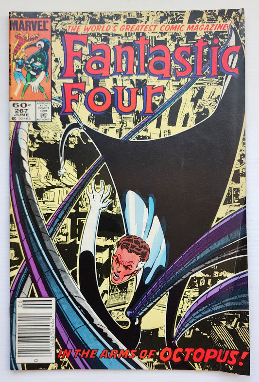 FANTASTIC FOUR #267 1984 NEWSSTAND Fantastic Four MARVEL COMICS