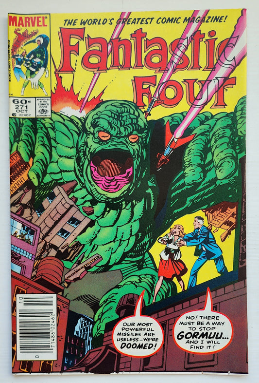 FANTASTIC FOUR #271 1984 NEWSSTAND Fantastic Four MARVEL COMICS