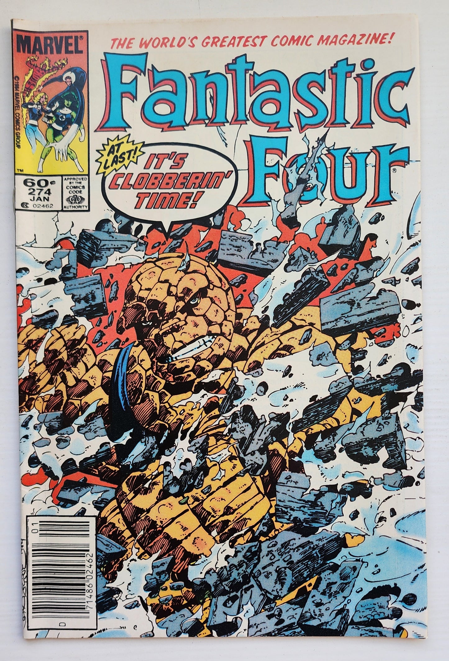 FANTASTIC FOUR #274 1984 NEWSSTAND Fantastic Four MARVEL COMICS