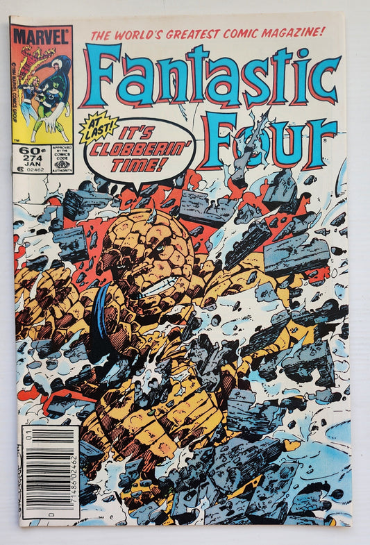 FANTASTIC FOUR #274 1984 NEWSSTAND Fantastic Four MARVEL COMICS