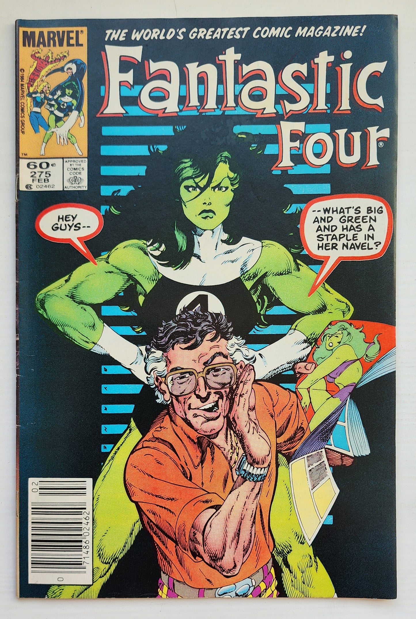 FANTASTIC FOUR #275 1984 NEWSSTAND Fantastic Four MARVEL COMICS