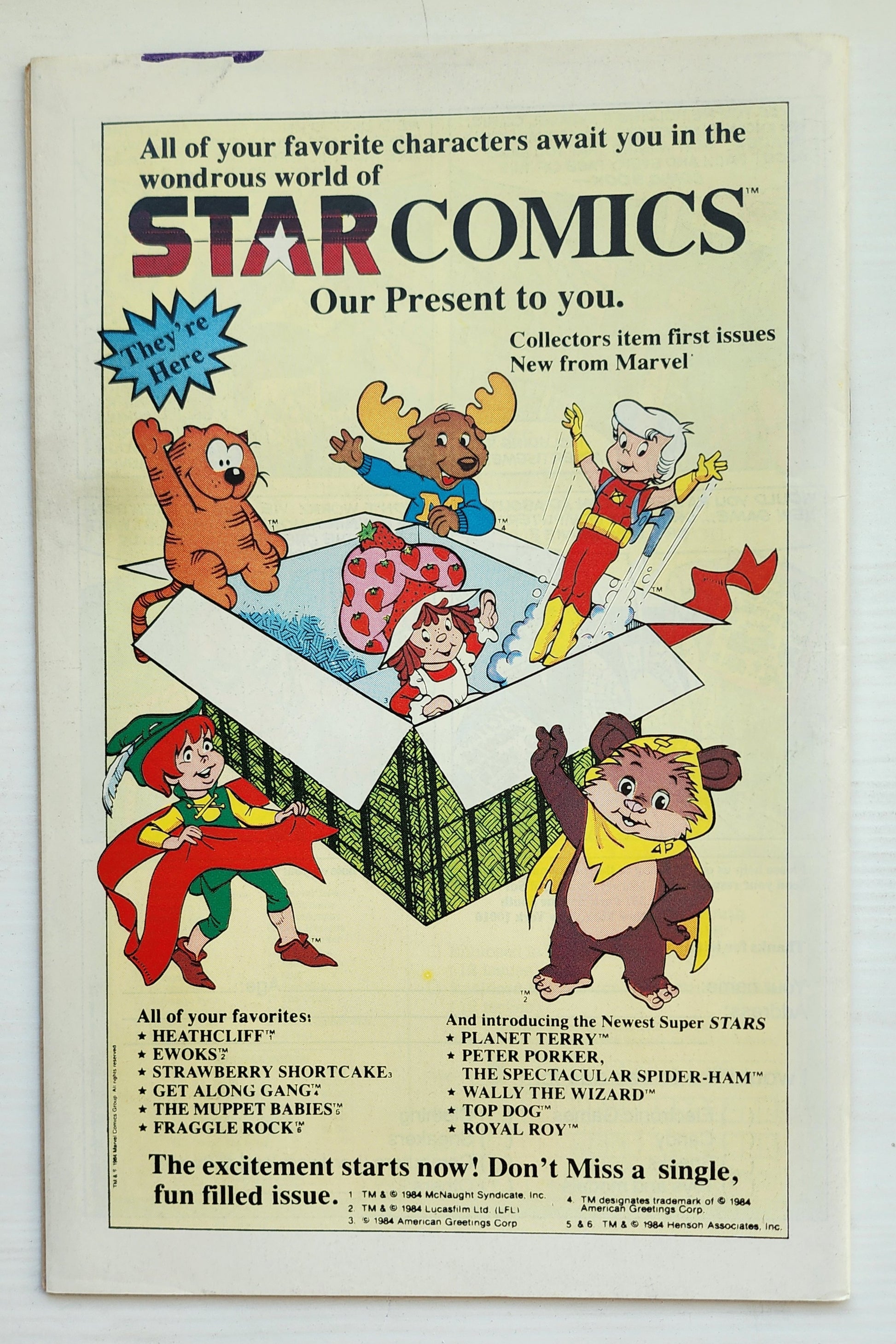 FANTASTIC FOUR #277 1984 NEWSSTAND Fantastic Four MARVEL COMICS